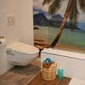 Badkamer tropisch luxe toilet