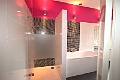 Badkamer zwart wit en roze 5